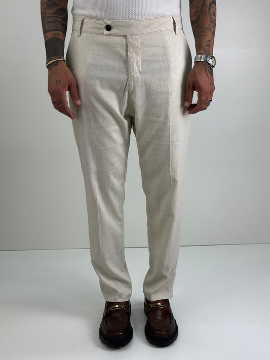 Pantalone Capri in lino