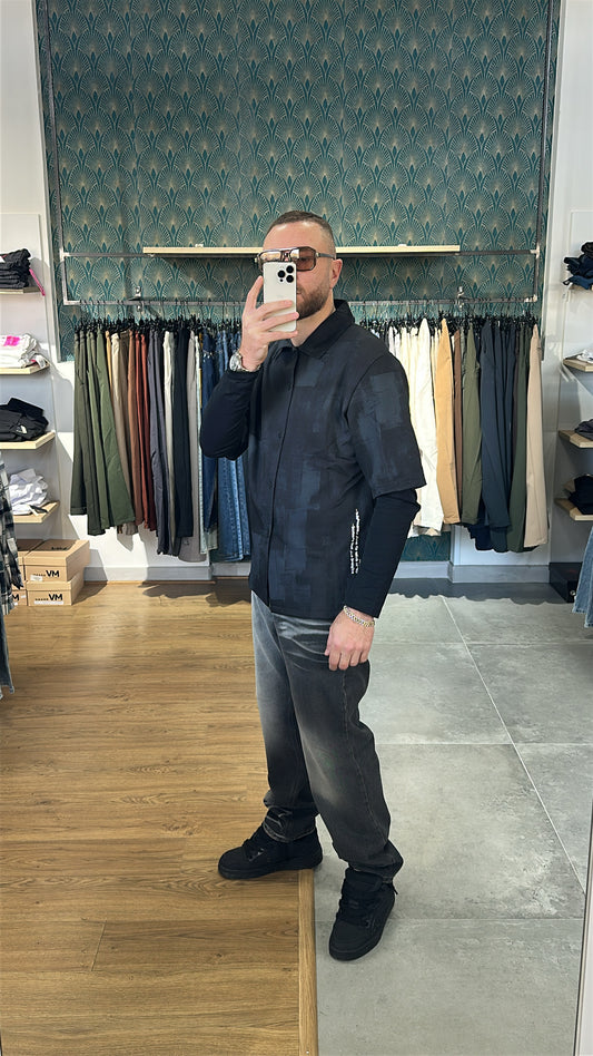 Camicia doppia manica Metro