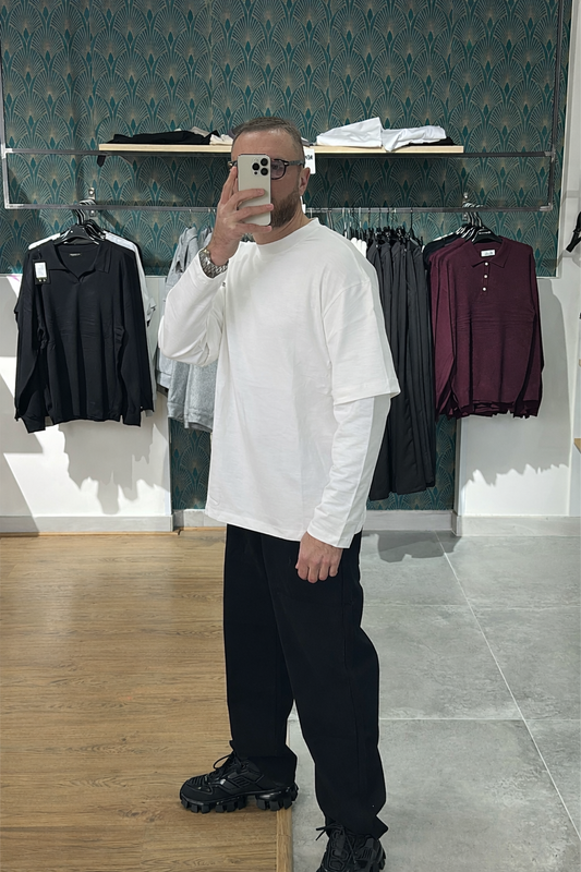 Longsleeve Basic Doppia manica