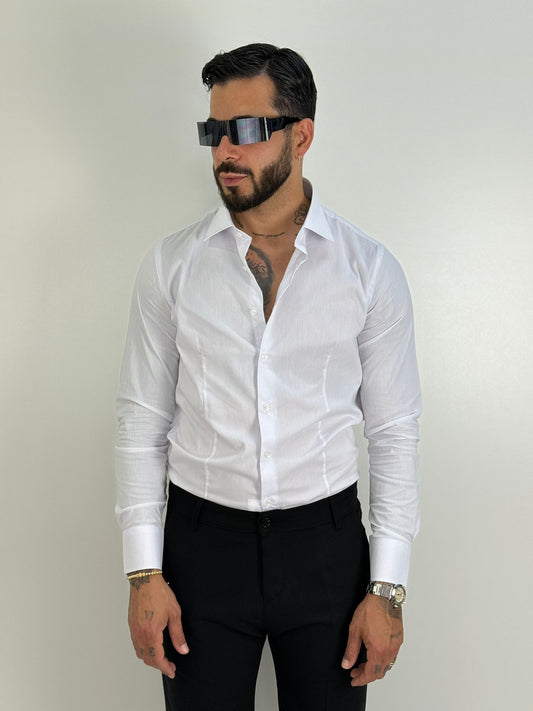 Camicia basica slim fit
