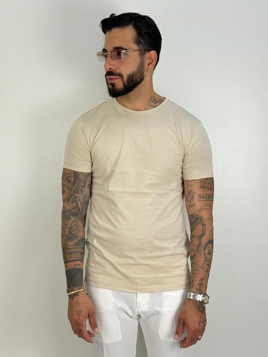 T-shirt basica slim fit