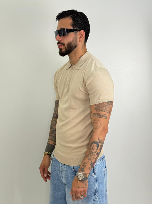 Polo con zip in filo ULTIMA taglia 2XL