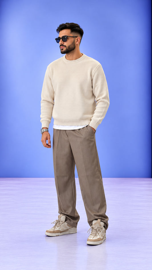 PULLOVER GIROCOLLO