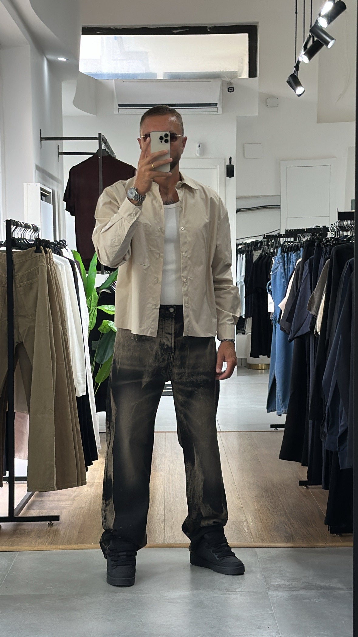 CAMICIA BASIC CROP