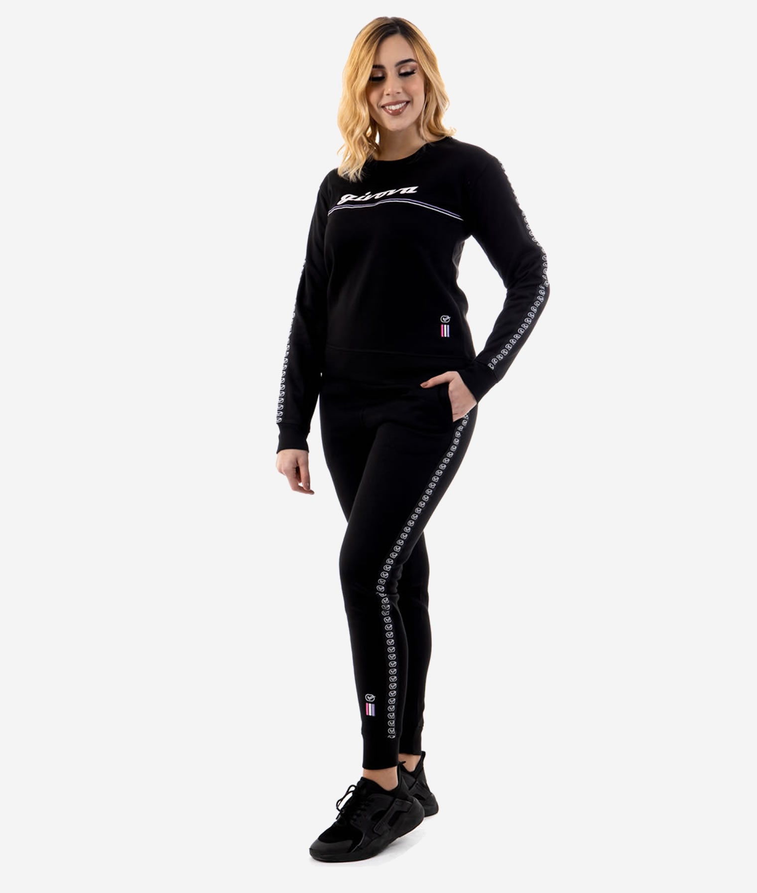 Tuta ITALIA DONNA 100 IN FELPA