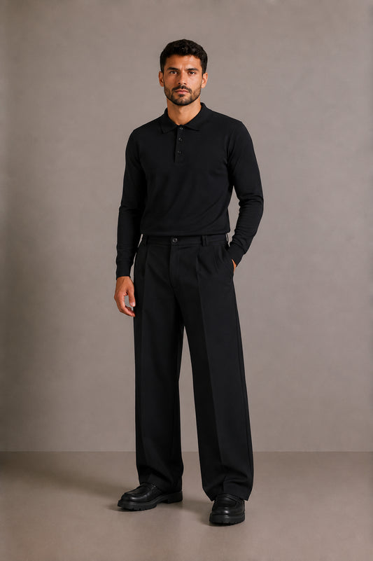 POLO BASIC MANICA LUNGA