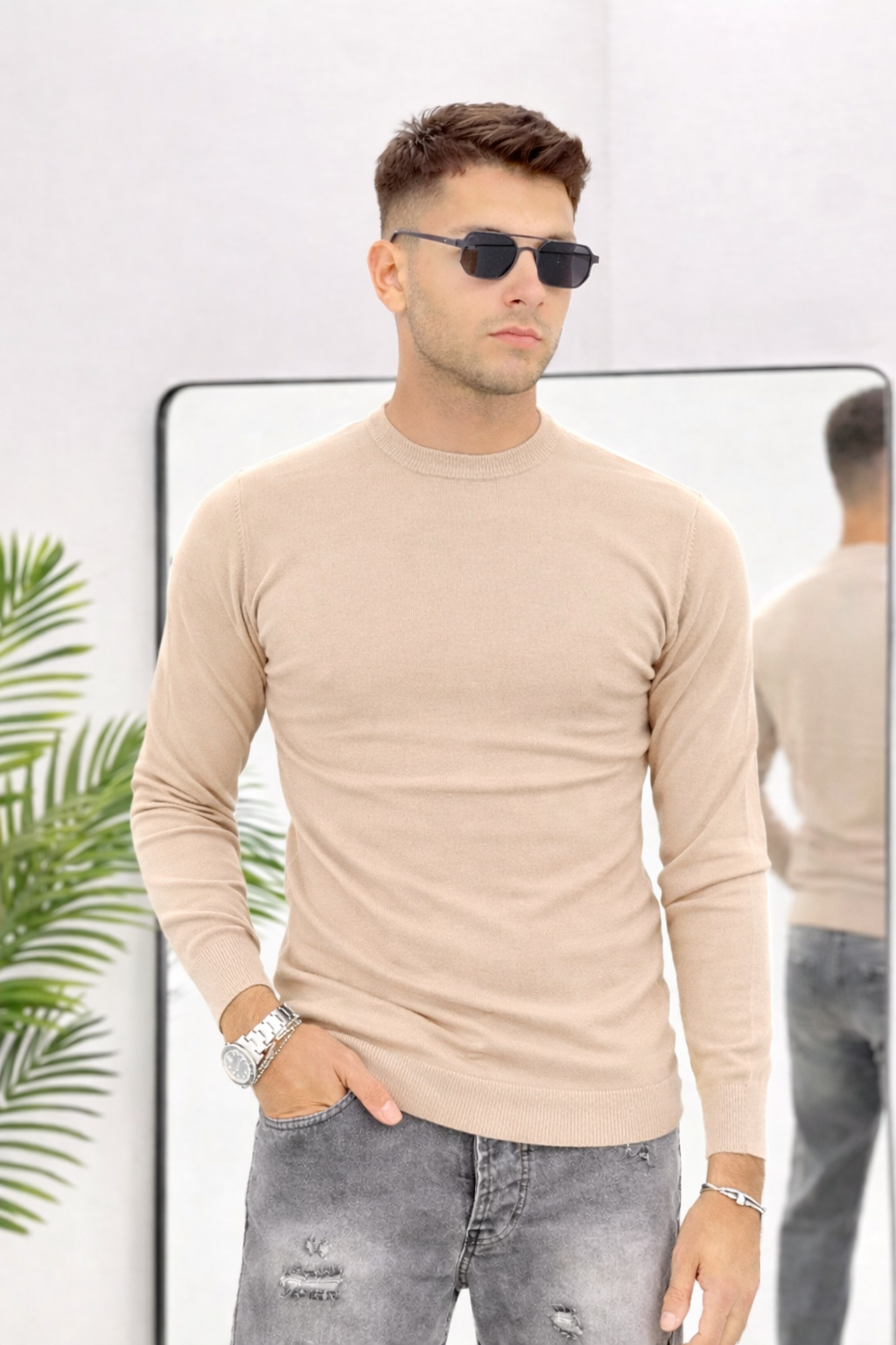 Maglioncino Girocollo Basic