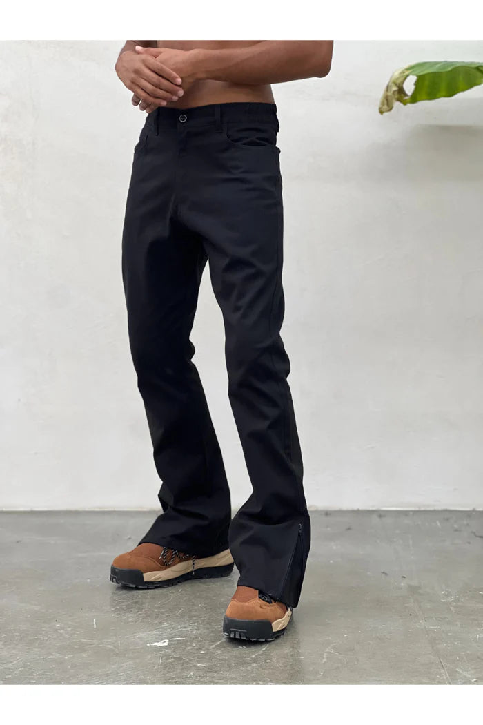 Pantalone PRESENT DAY Flare zip