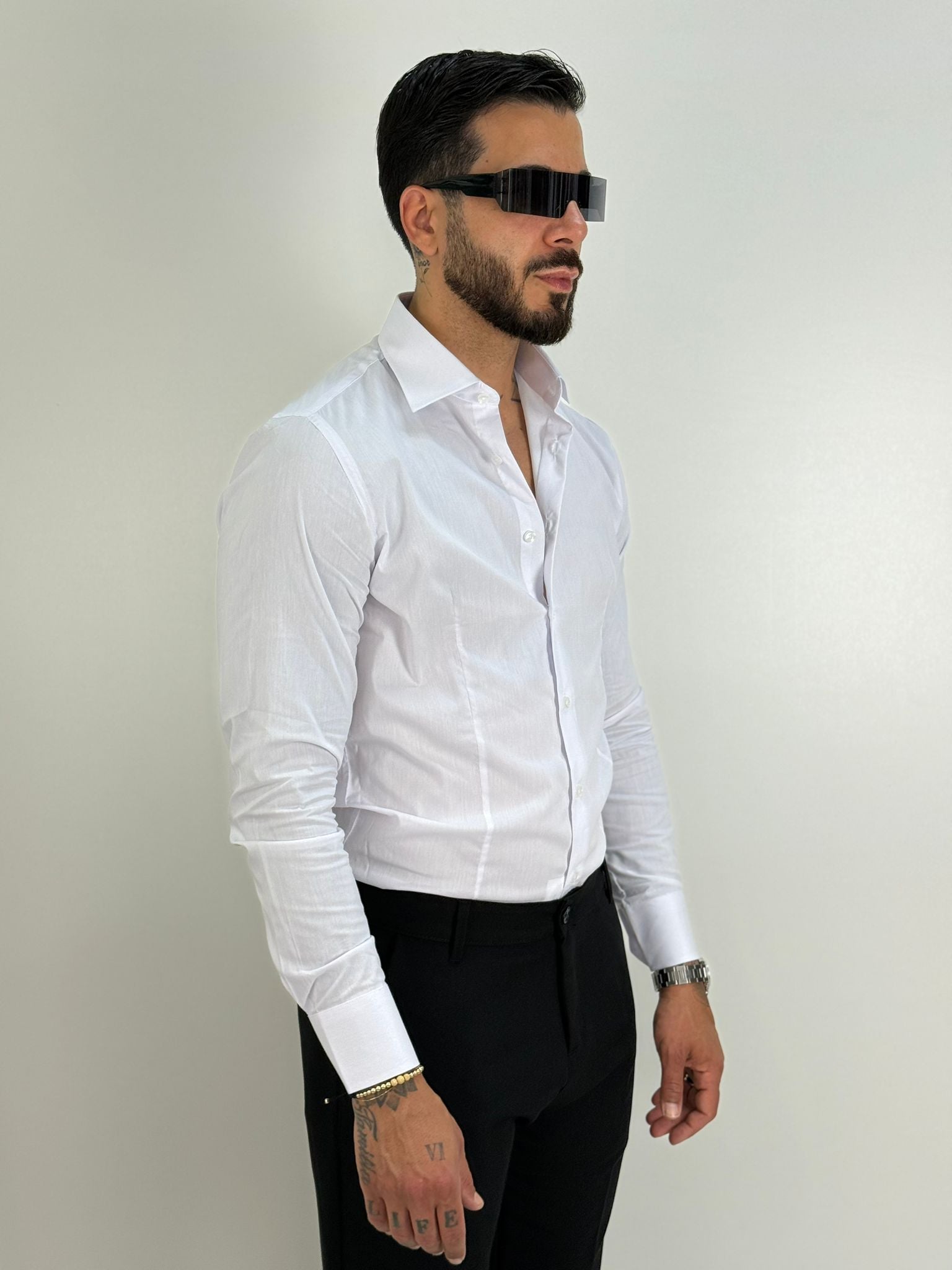 Camicia basica slim fit