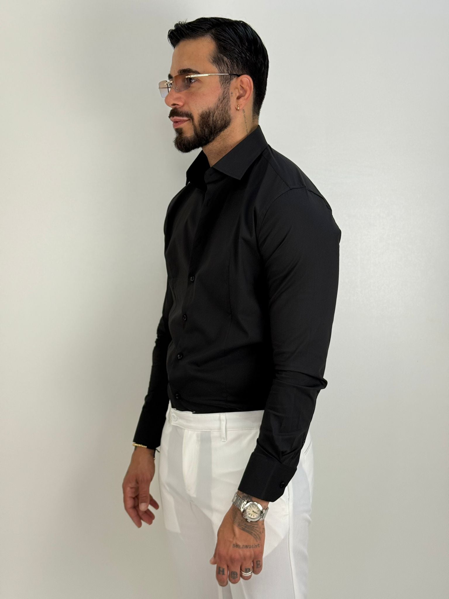 Camicia basica slim fit