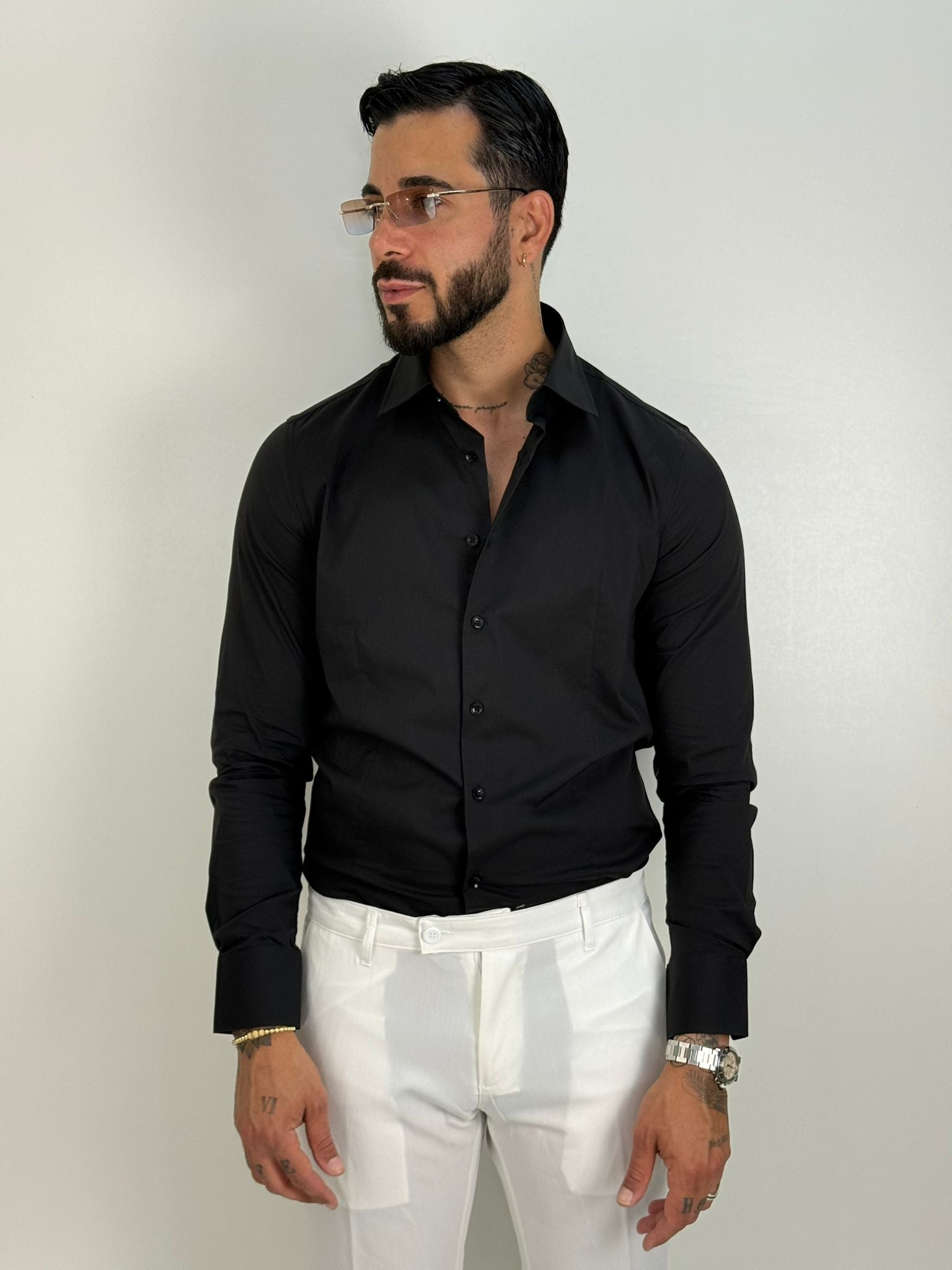 Camicia basica slim fit