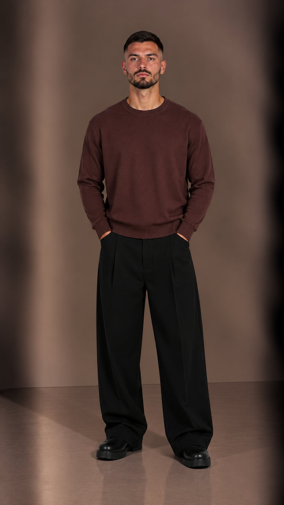 MAGLIONCINO BASIC MANICA LUNGA
