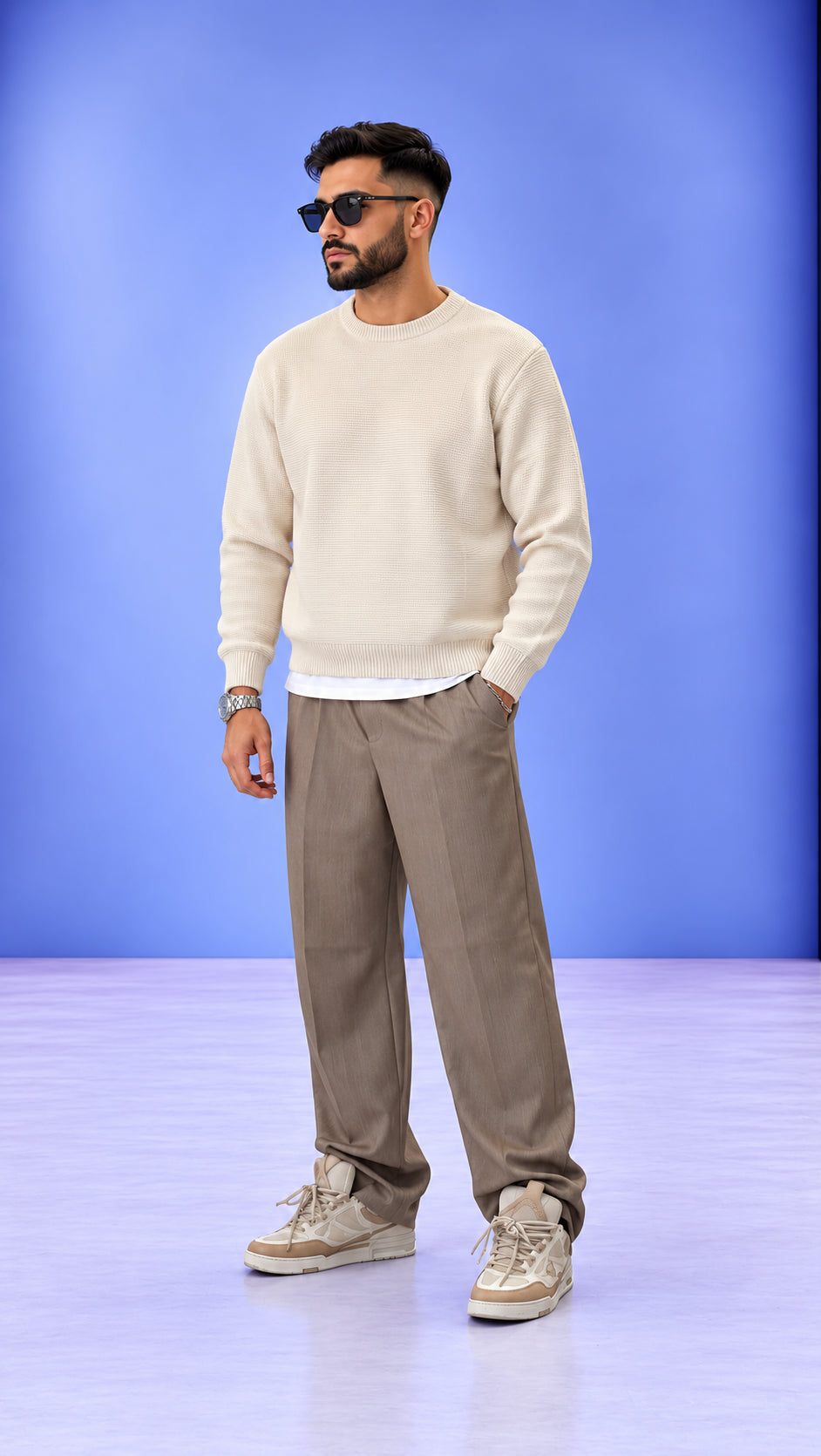 PULLOVER GIROCOLLO