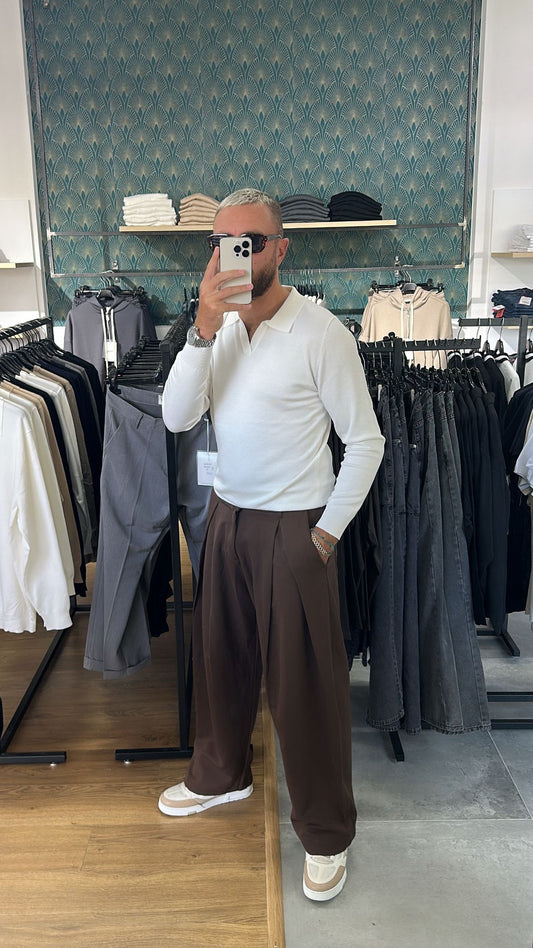 Polo scollo a V