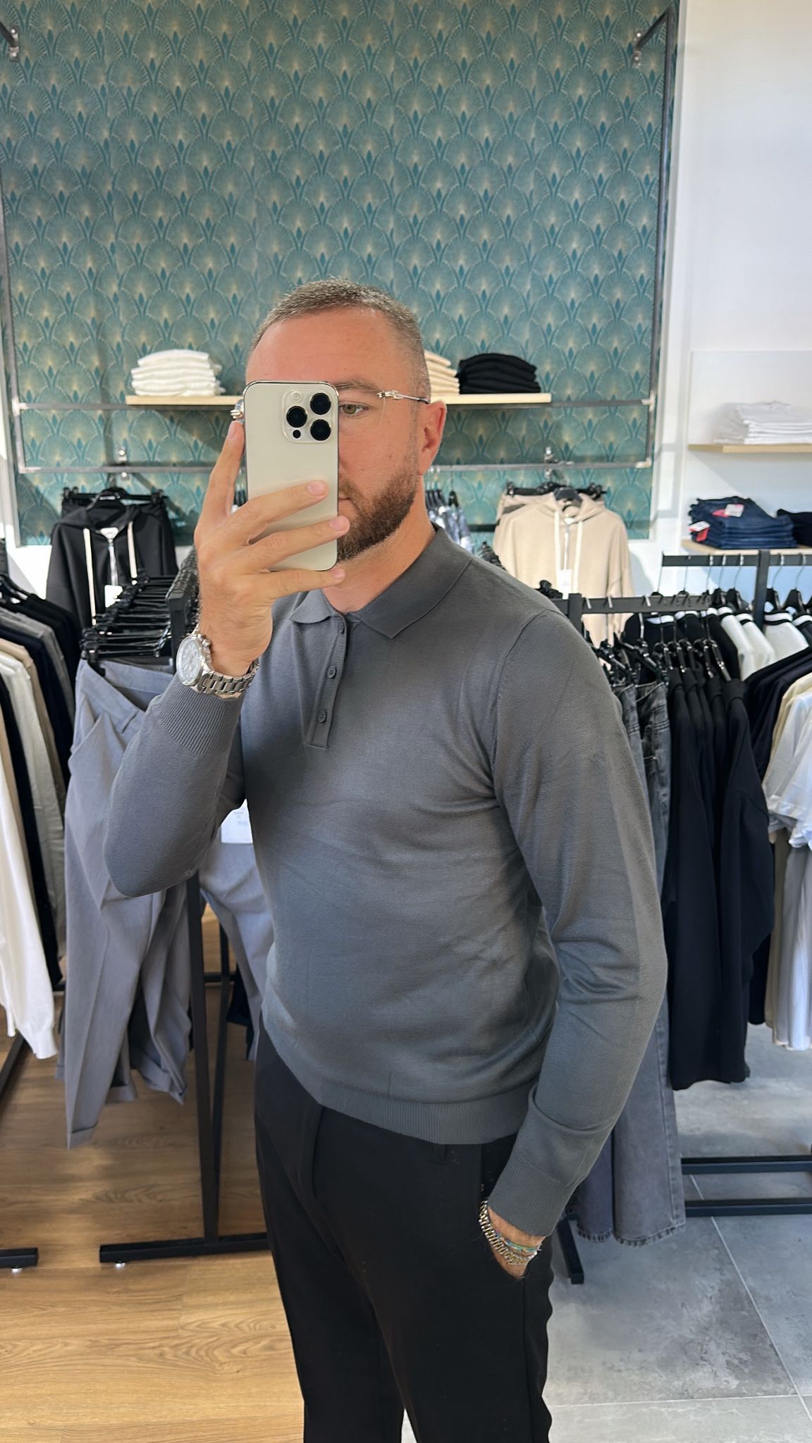 Polo in maglia