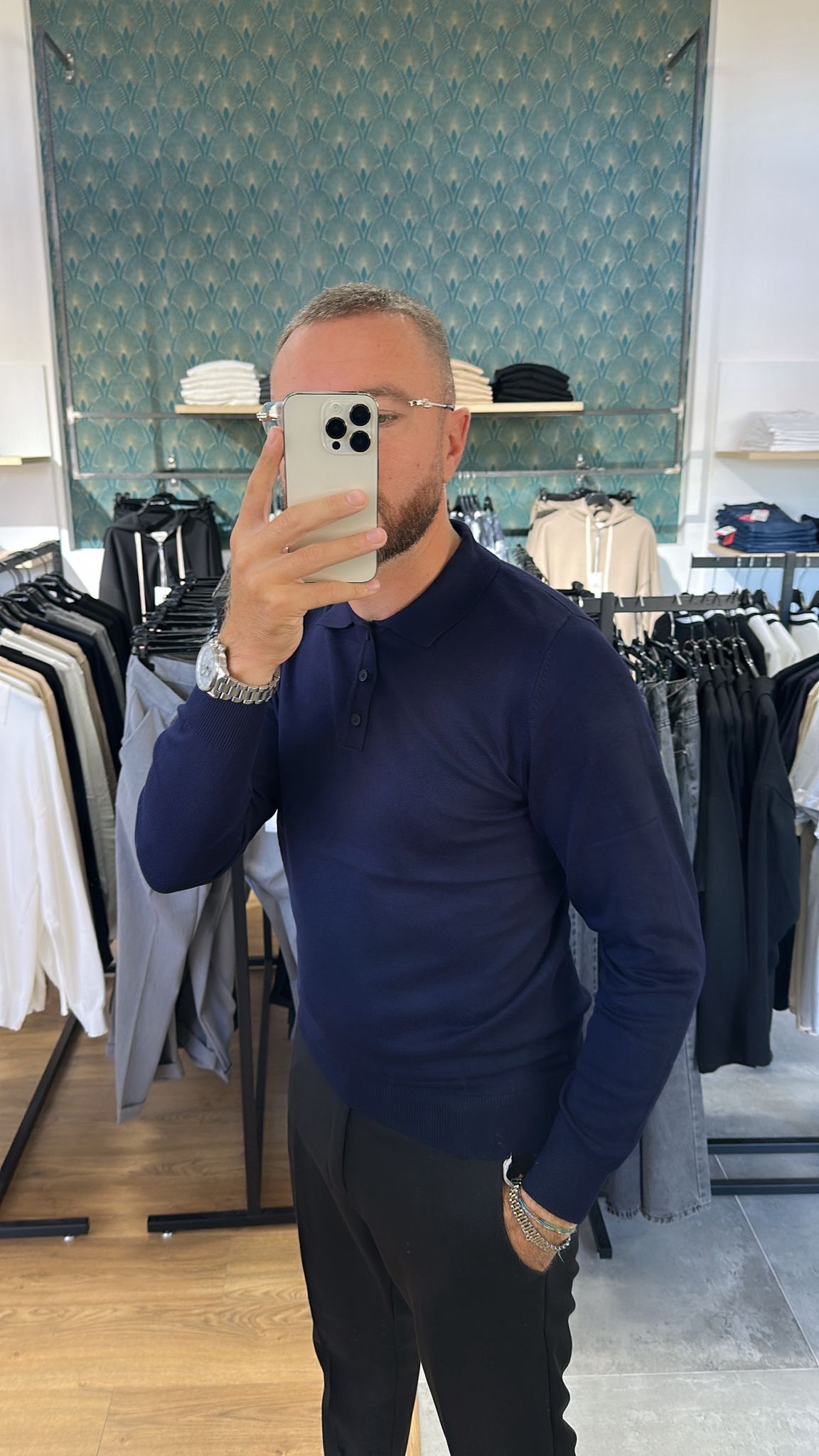 Polo in maglia