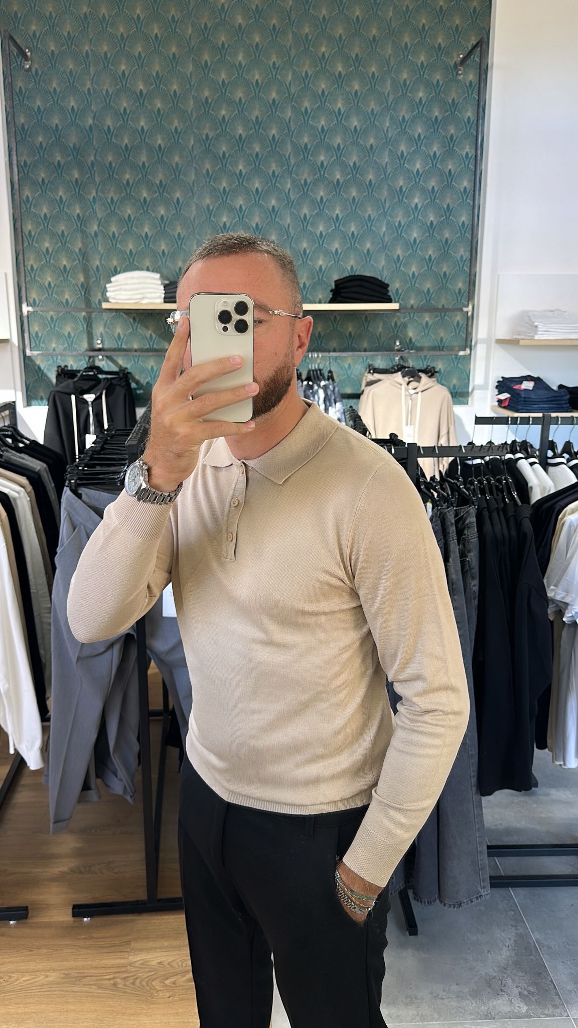 Polo in maglia