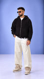 MAGLIONE CROP CON CAPPUCCIO