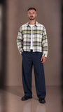 CAMICIONE CROP QUADRI